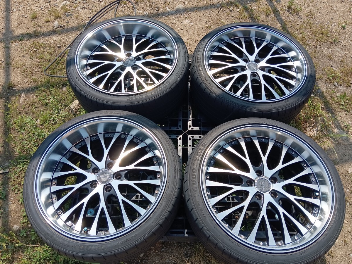 フレーダーマウス 20インチ ホイールセット　中古品 FLEDERMAUS フレーダーマウス アルミホイール 20インチ 9J+25/+