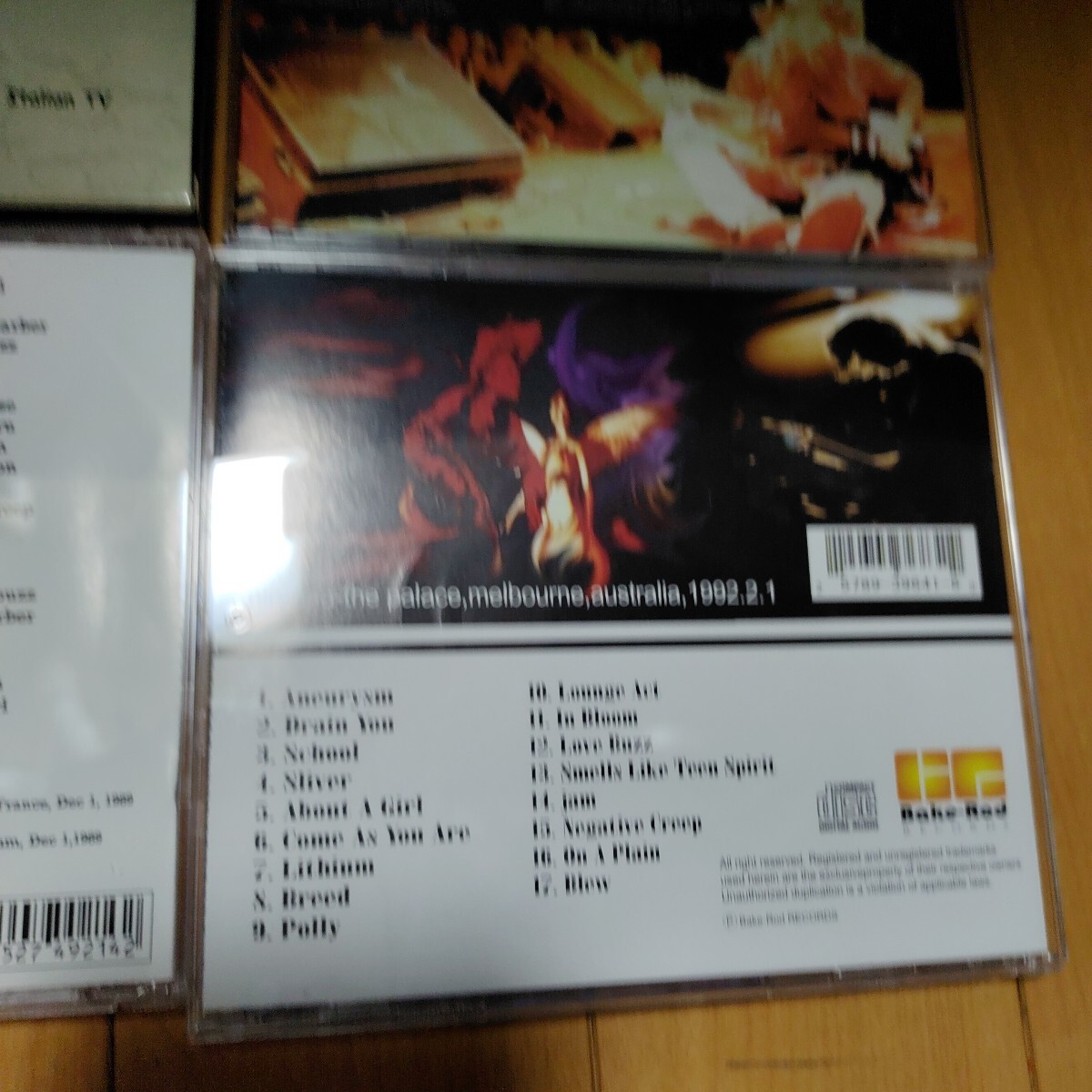 ニルヴーナ CD四種類輸入プレス盤 outcesticide roma