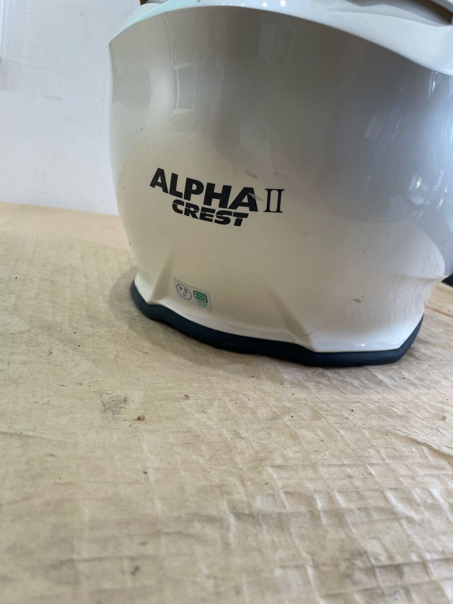 6.17.19 フルフェイスヘルメット レストアベース　2020年制　ALPHAⅡ CREST Mサイズ　