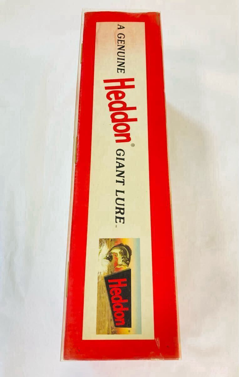【未使用品】ヘドン HEDDON ベビートーピード ディスプレイ用 XLTL 全長 約50cm パーチカラー ジャイアントルアー BABY TORPEDO レア 希少_画像5