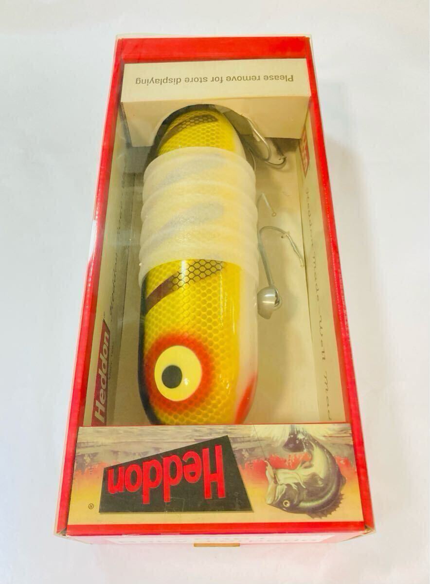 【未使用品】ヘドン HEDDON ベビートーピード ディスプレイ用 XLTL 全長 約50cm パーチカラー ジャイアントルアー BABY TORPEDO レア 希少_画像3