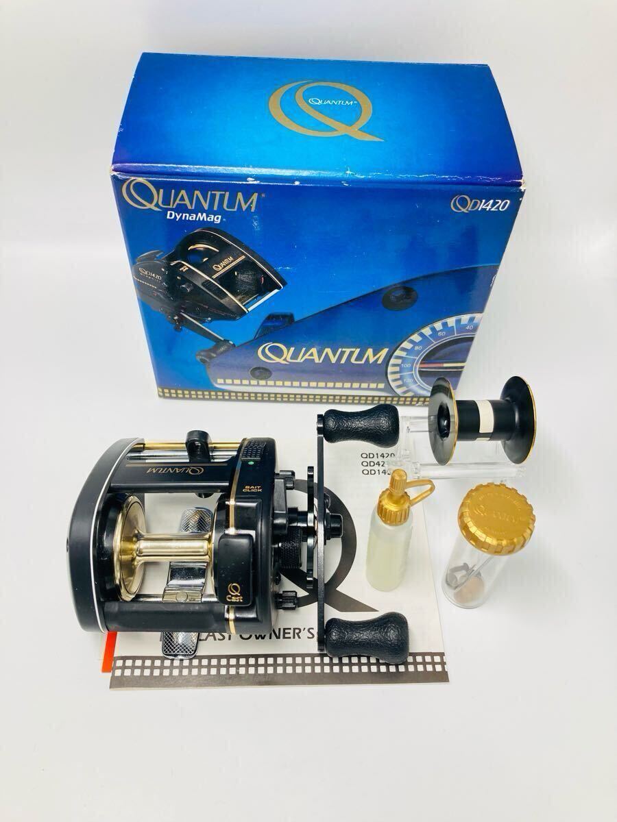 [ превосходный товар ]zebkoZEBCOk Anne tam Dyna кружка QD1420 правый руль QUANTUM катушка bait reel Old OLD редкий 