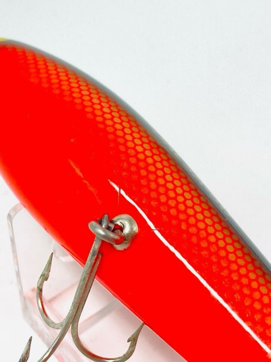 【美品】バルサ50 ビッグラッシュスケーター BIG 約115mm 25g #020 レッド BigLushSkater Big ペンシル ルアー ザウルス SAURUS 希少 レア _画像6