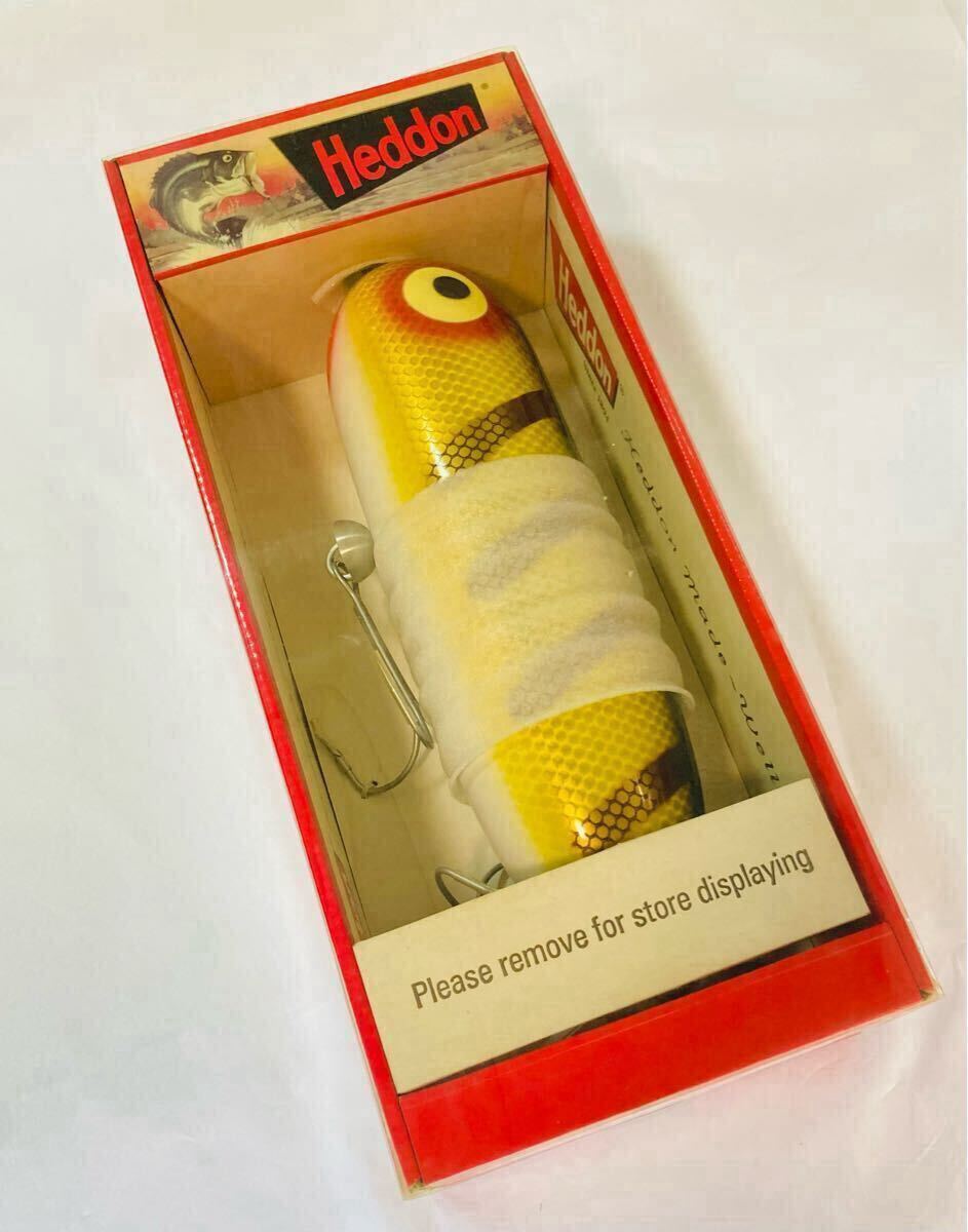 【未使用品】ヘドン HEDDON ベビートーピード ディスプレイ用 XLTL 全長 約50cm パーチカラー ジャイアントルアー BABY TORPEDO レア 希少_画像2