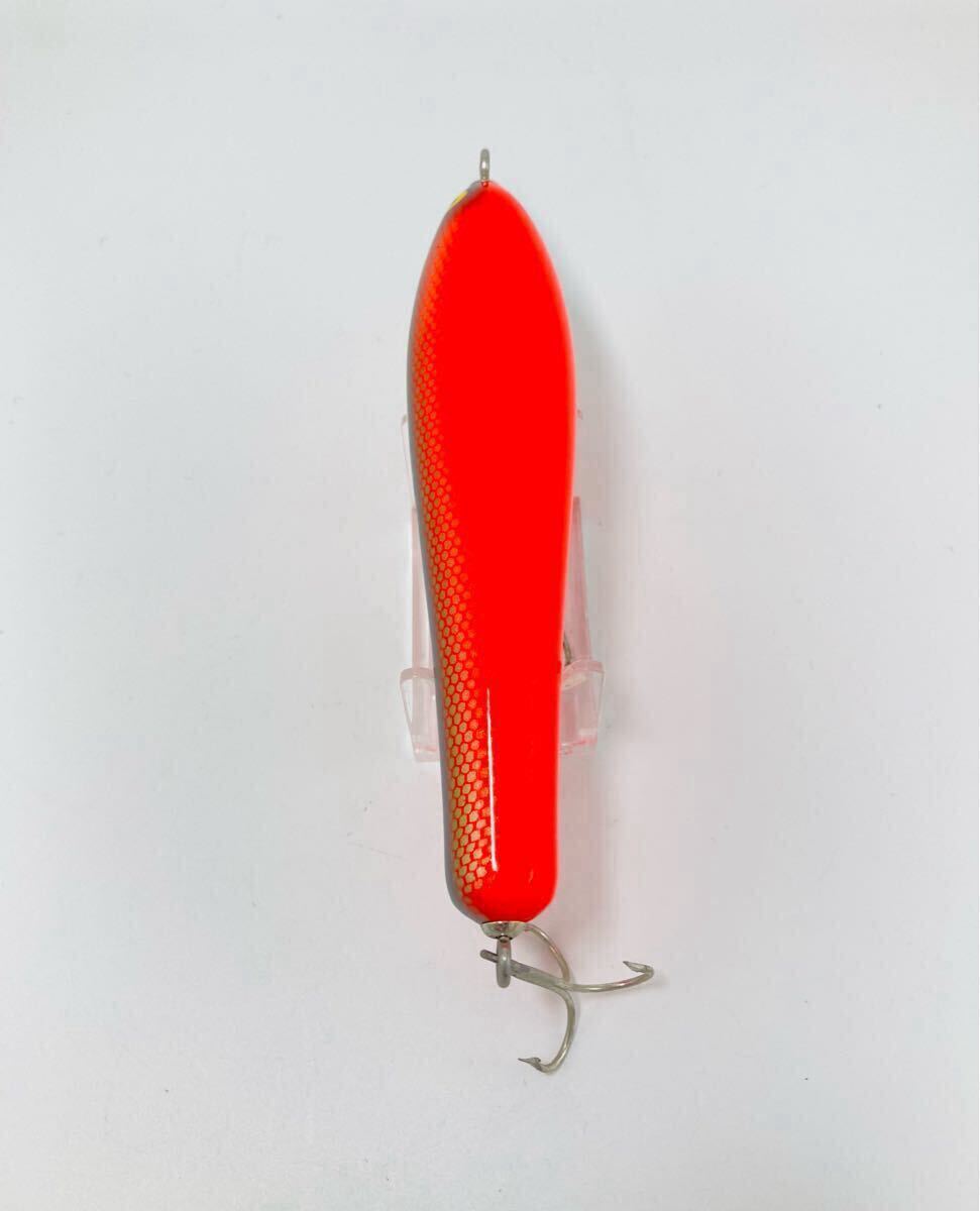 【美品】バルサ50 ビッグラッシュスケーター BIG 約115mm 25g #020 レッド BigLushSkater Big ペンシル ルアー ザウルス SAURUS 希少 レア _画像4