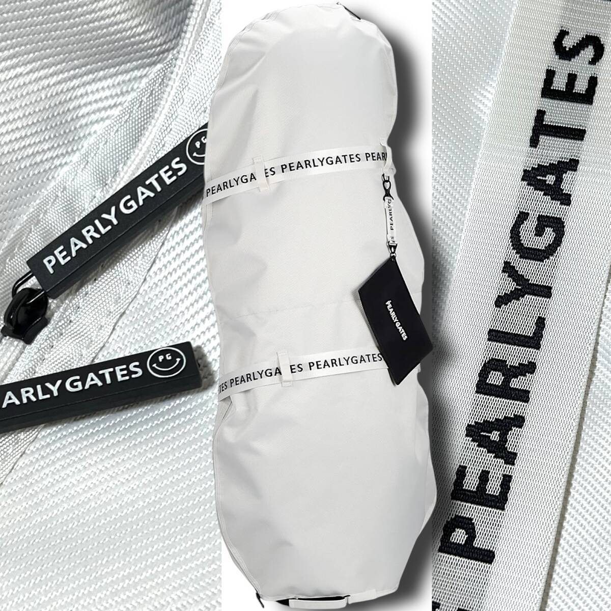 新品 PEARLY GATES パーリーゲイツ 定価1.7萬 9型口枠 46インチ対応 キャディバッグ トラベルカバー 送り狀ケース 2025継続定番商品◆B6212