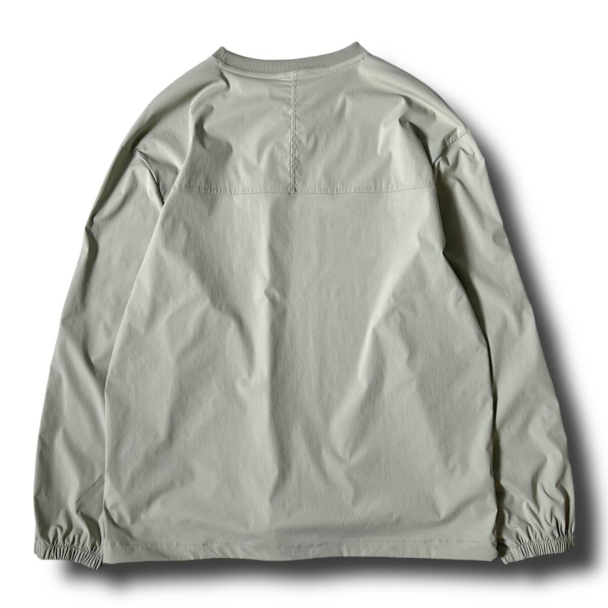新品 THE NORTH FACE ノースフェイス 人気のテック系 吸汗速干 接觸冷感 薄手ナイロン 長(zhǎng)袖 シャツ トレーナー プルオーバー XL 春夏 B7685