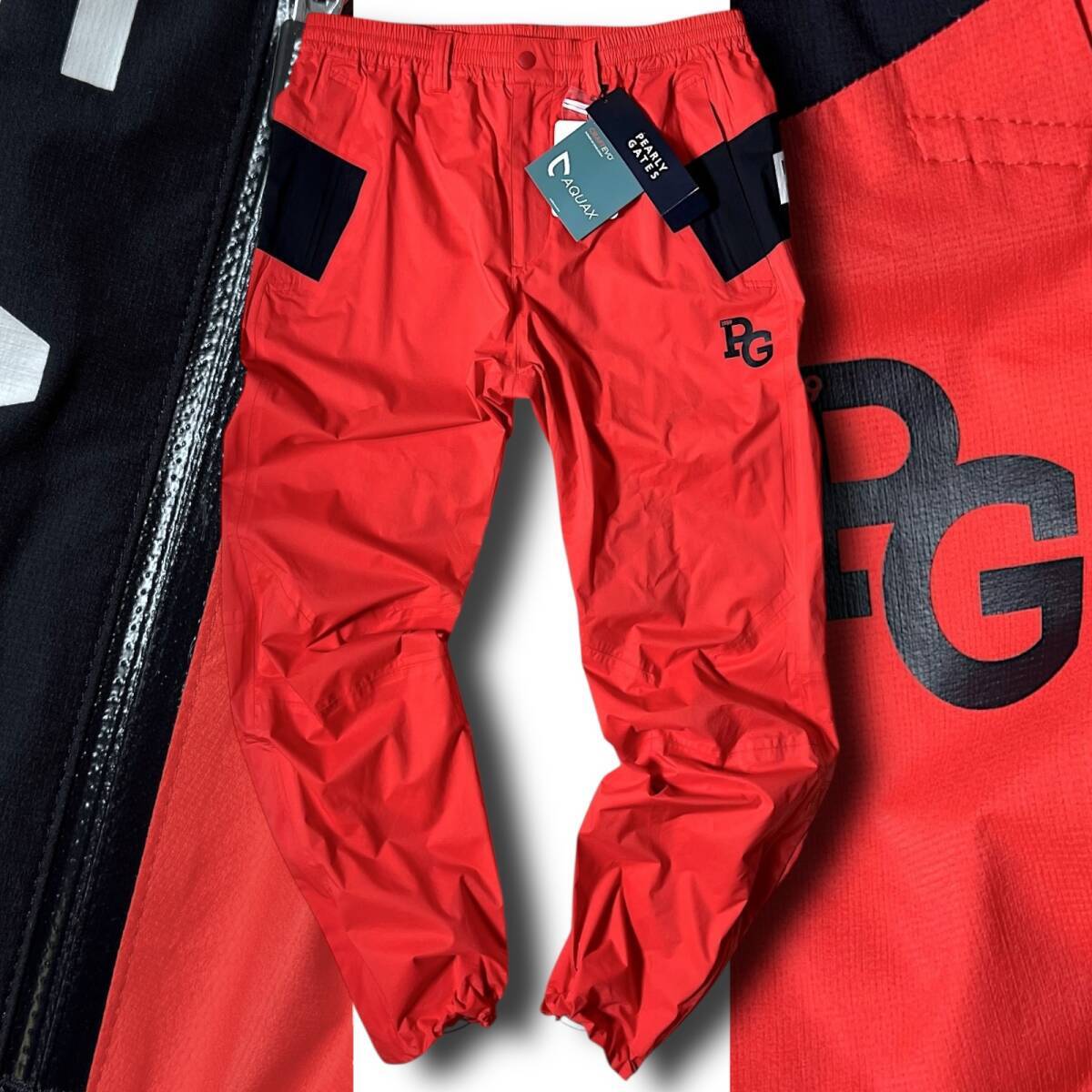 ◇新品 PEARLY GATES パーリーゲイツ 定価2.5万 AQUAX 撥水 防水