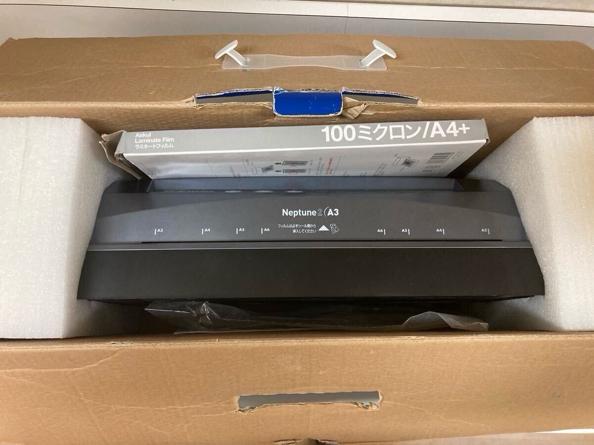 Fellowes Fellows ламинатор Neptune2 A3 б/у включая доставку A4 плёнка дополнение 