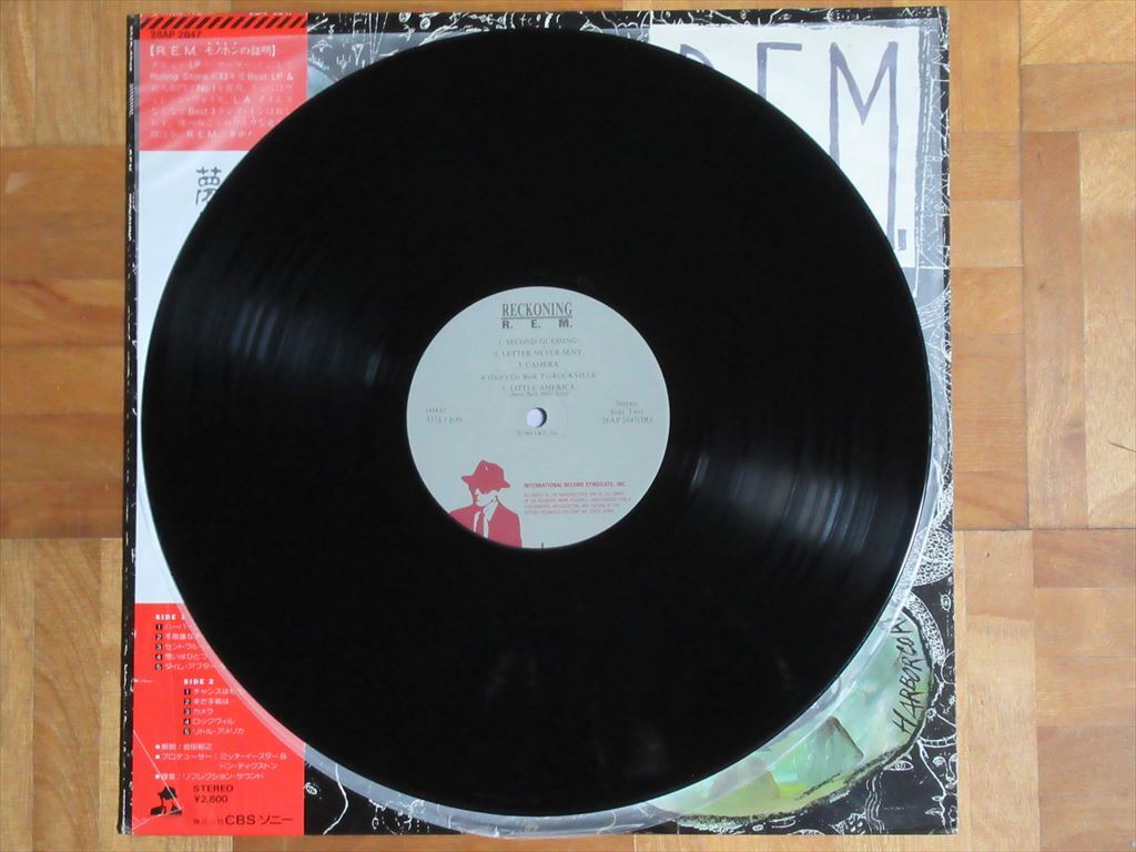 R.E.M.／夢の肖像 Reckoning (I.R.S. 28AP 2847) 國內(nèi)盤?帯付き