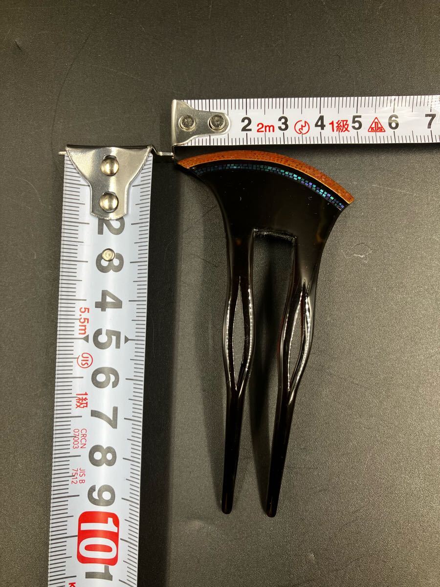 本鼈甲 べっ甲 銘の盆 和装小物 古美術品彫刻 細密細工 骨董 アンティーク yh0630 一泉 在銘 作家物 螺鈿 本鼈甲 簪 鼈甲 べっ甲 べっこう