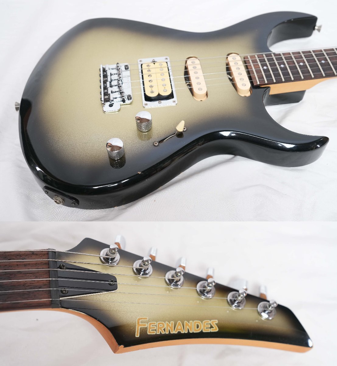 *1 иен старт!!!*FERNANDES*FGZ-400 введение для электрогитара 90 годы Fernandes *