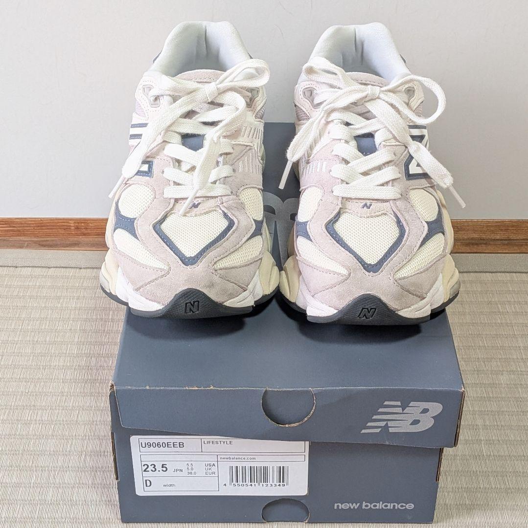 ニューバランス　スニーカー 9060 23.5 U9060EEB 厚底　人気モデル　ジャーナルスタンダード　united arrows　emmi 