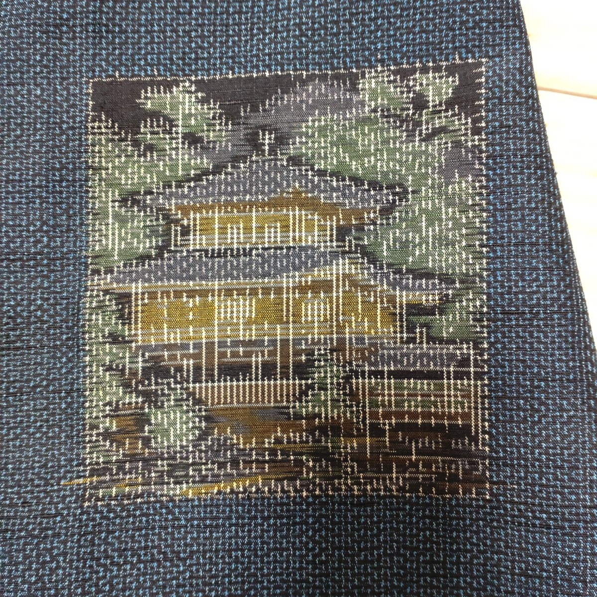 著物リメイク　紬シャツワンピース　 ハンドメイド　
