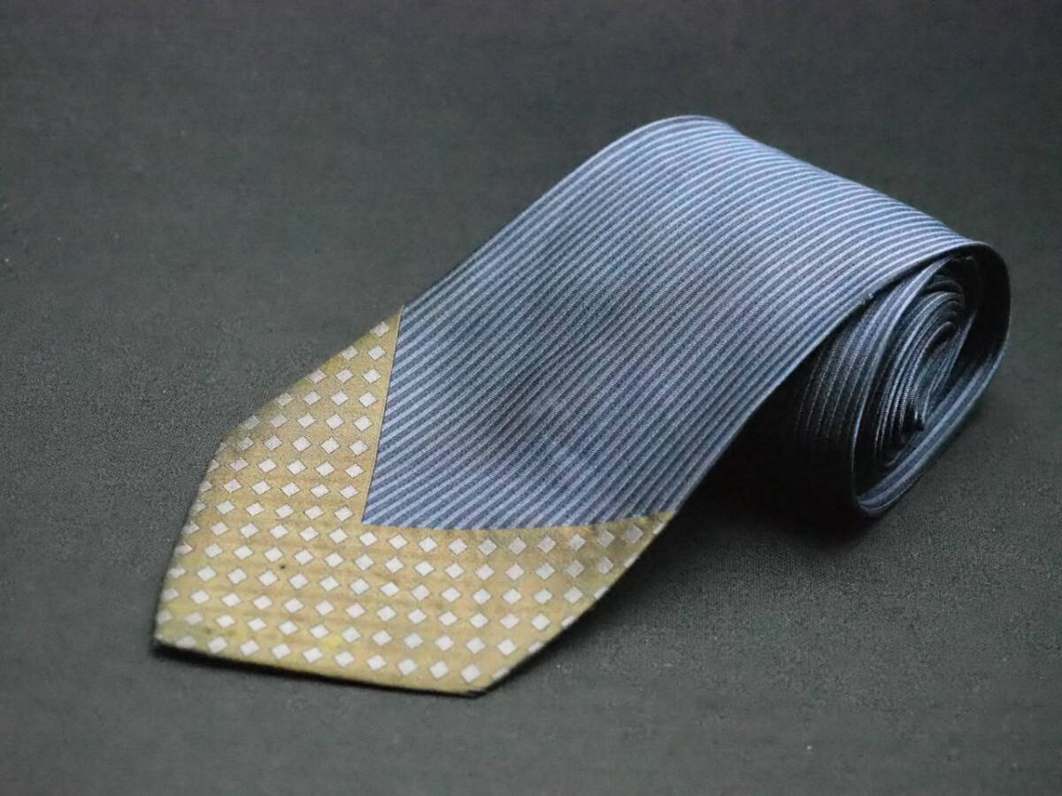 美品【DOLCE＆GABBANA ドルチェ＆ガッバーナ】 E2625 SILK ブランド ネクタイ 古著 良品