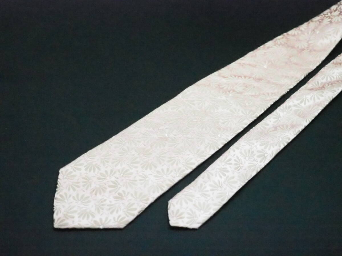 美品【HUGO BOSS ヒューゴ ボス】 E2788 ピンク系 SILK ブランド ネクタイ 古着 良品_画像3