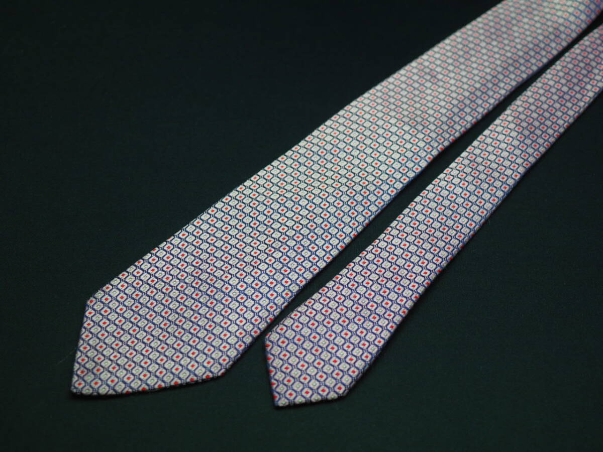 美品【HUGO BOSS ヒューゴ ボス】 E2892 ピンク系 SILK ブランド ネクタイ 古着 良品_画像3