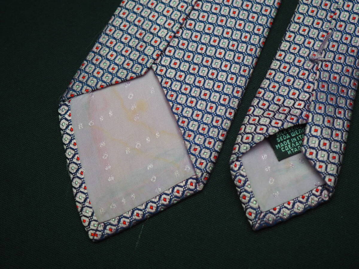 美品【HUGO BOSS ヒューゴ ボス】 E2892 ピンク系 SILK ブランド ネクタイ 古着 良品_画像5