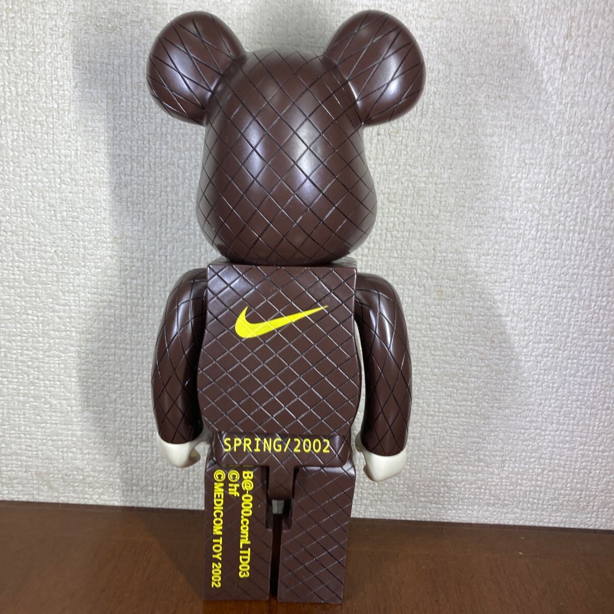 藤原ヒロシ ベアブリック HTM NIKE BE@RBRICK 400% フィギュア 2002 TOY トイ 箱無