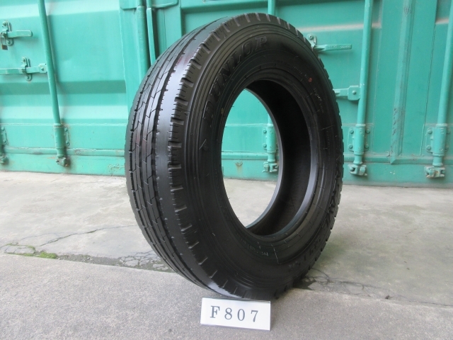 ☆ 195/75R15 ダンロップ 在庫1本 屋內(nèi)保管品 F807☆