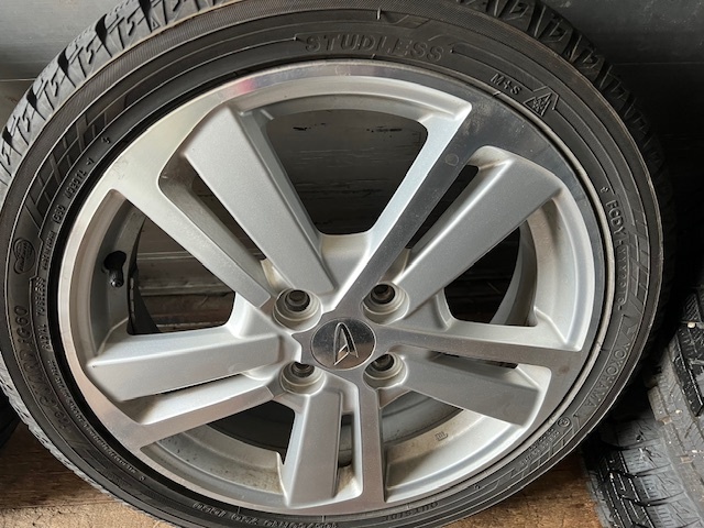 ダイハツコペン　純正16インチアルミ　PCD100　4穴　4.5J　+45　YOKOHAMA　ICEGUARD　IG60　165/50/16　2019年制　4本セット　格安　売切