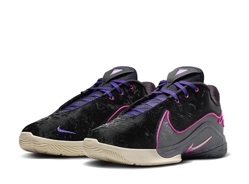 26.5㎝ ナイキ レブロン 22 EP 黒/灰/ピンク/紫 FZ1095-001 NIKE LEBRON 22 EP Tunnel Vision トンネルビジョン