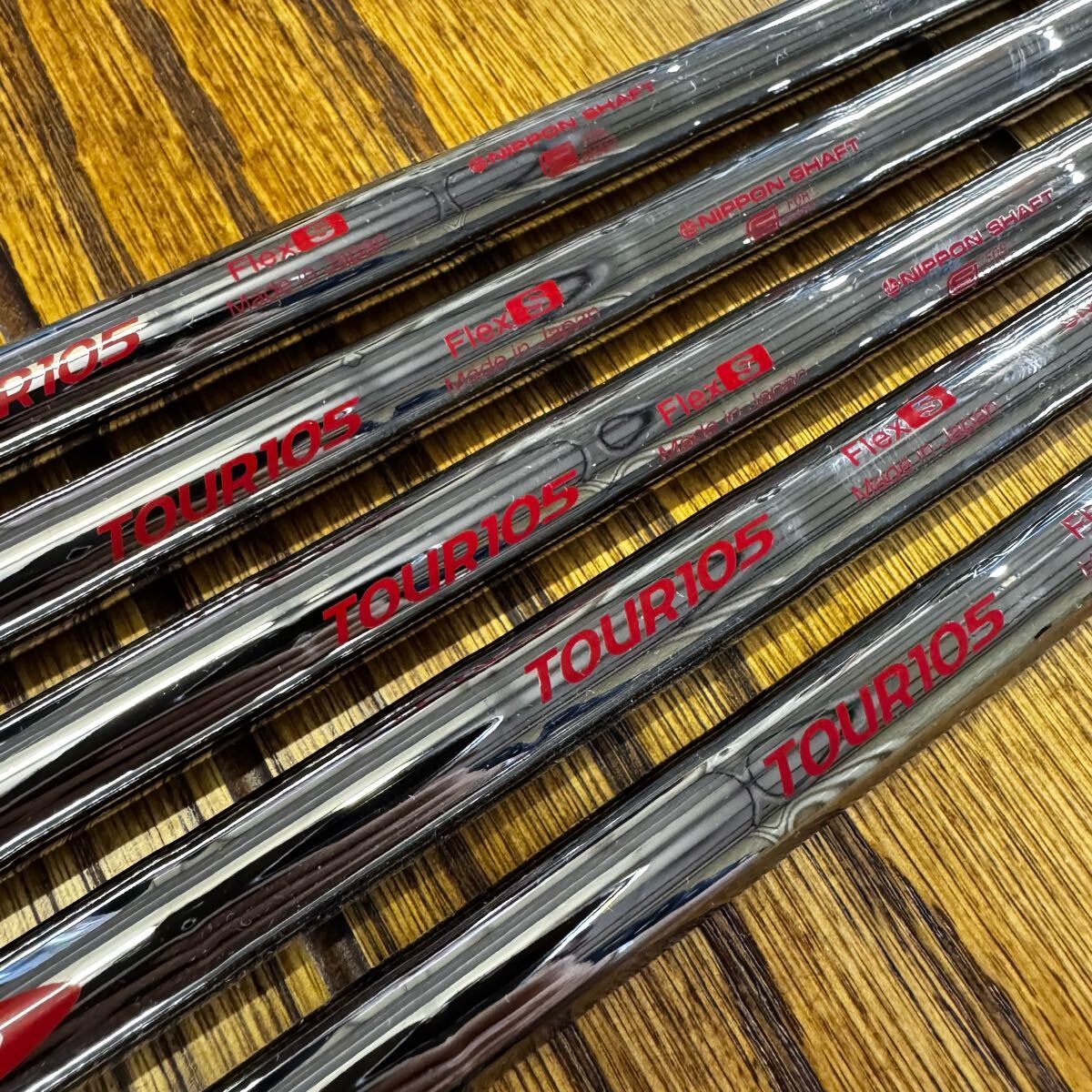 MODUS3 TOUR105 S TaylorMade P790から抜き取り品 6-P 5本セット 日本シャフト モーダス