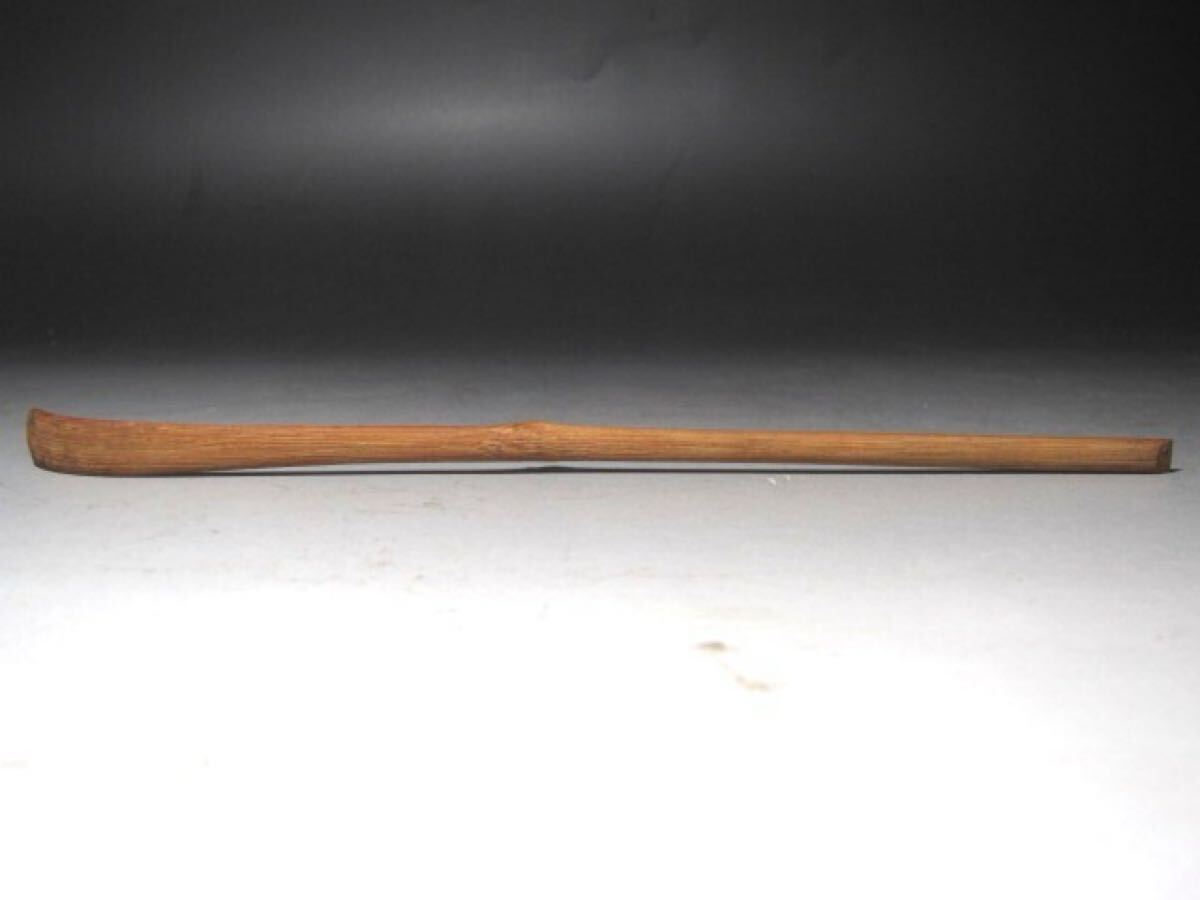 ★表千家十二代惺斎　自作茶杓　山里　十三代即中斎の花押がございます★x313 ☆ 表千家 十二代 惺斎 自作茶杓 山里 表千家 十三代