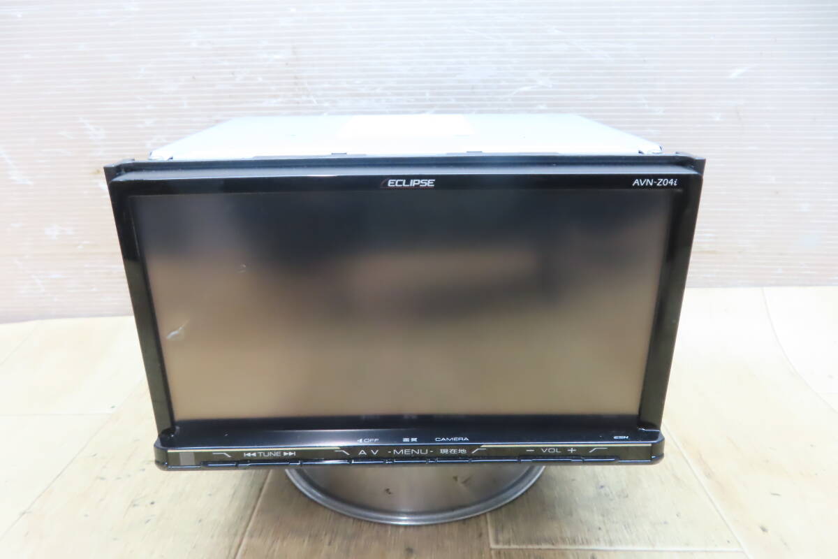 ★F2730/イクリプス　AVN-Z04i　メモリーナビ　地図2014年　Bluetooth內(nèi)蔵　CD DVD再生OK　本體のみ