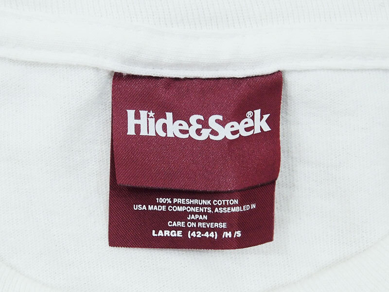 美品 L TENDERLOIN HIDE AND SEEK L/S TEE 長(zhǎng)袖 ポケット Tシャツ ロンT ロングスリーブ ORIGINAL テンダーロイン ハイドアンドシーク F