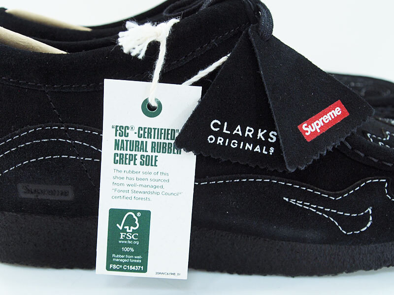 希少 新品 Supreme Clarks Wallabee ワラビー ブーツ クラークス シュプリーム 28cm FT