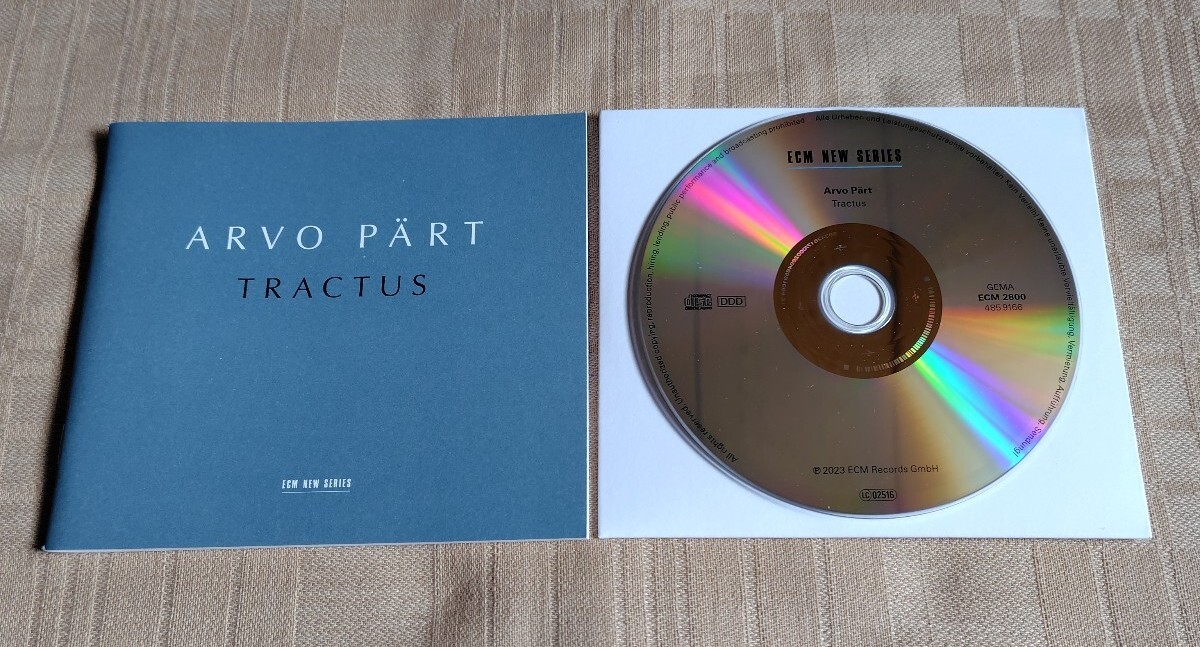 「ARVO PART：Tractus」トヌ・カリユステ/タリン室内管弦楽団/アルヴォ・ペルト_画像3