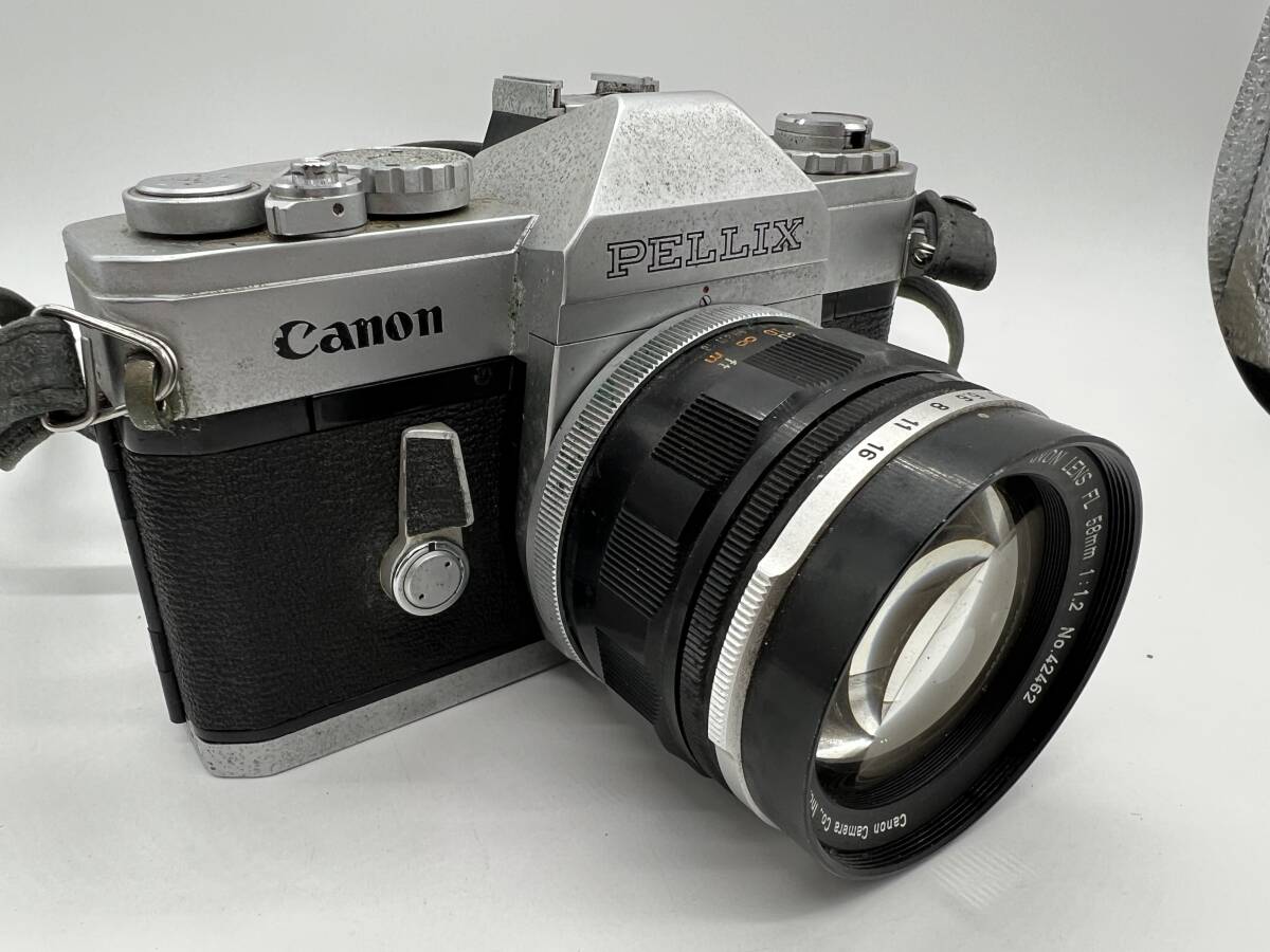 Canon PELLIX ／ FL 58ｍｍ F1.2 シャッター、巻き上げ動(dòng)作不良【9402】