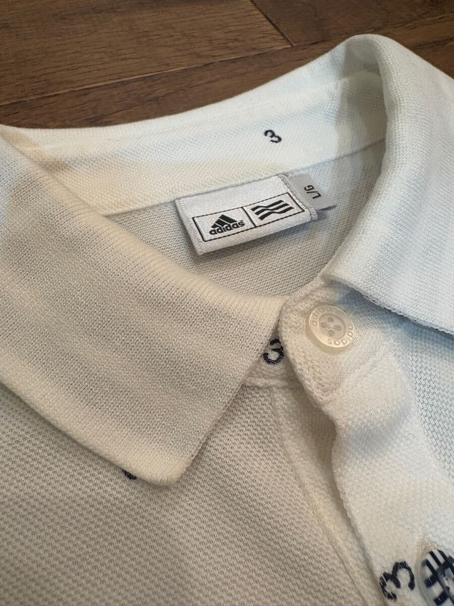 【美品】adidas GOLF 半袖ポロシャツ　サイズL メンズ　アディダス　ゴルフ　半袖シャツ　ゴルフウェア_画像4