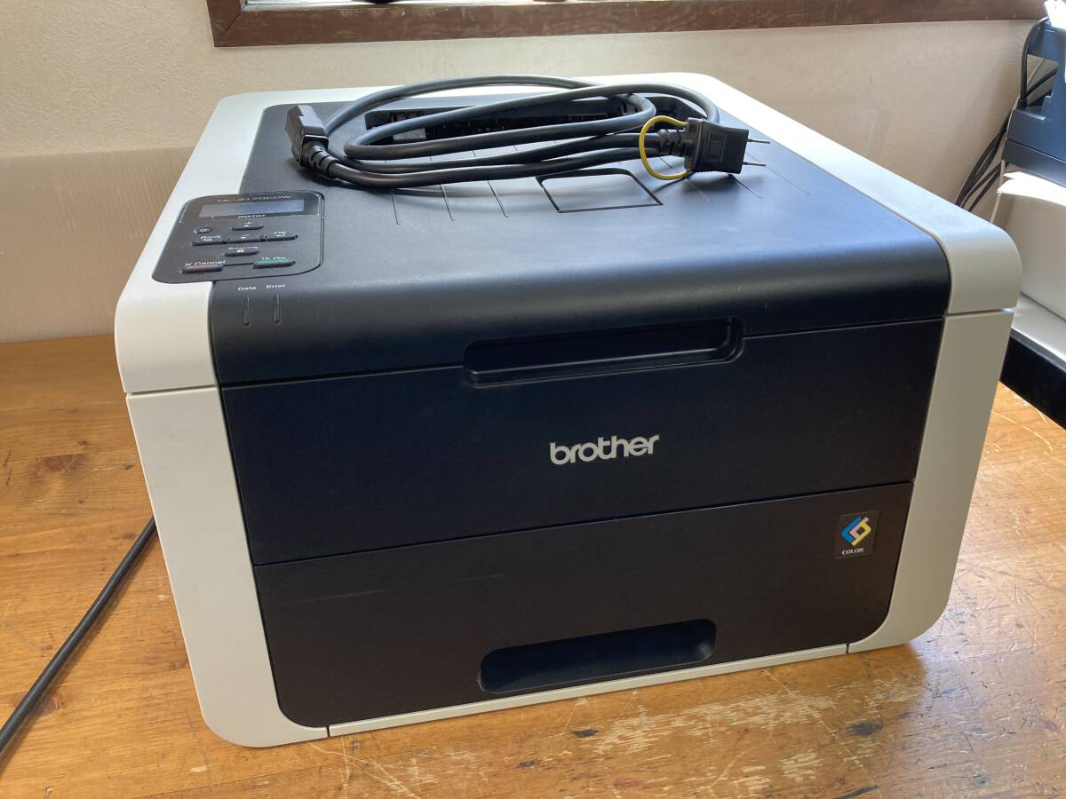 brother ブラザー A4 レーザー カラー プリンター HL-3170CDW 62518ym トナー付