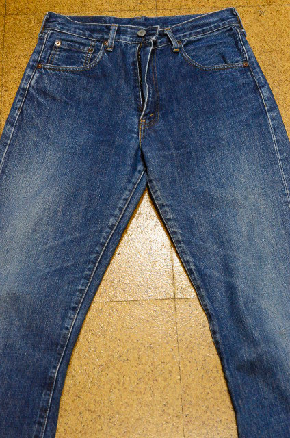 ■廃盤(pán)■ W32 60年代復(fù)刻LVC 1990年代制ヴィンテージ リーバイス502XX 赤耳ビッグE タロンTALON【501ZXX 501XX 502XX】 股77cm