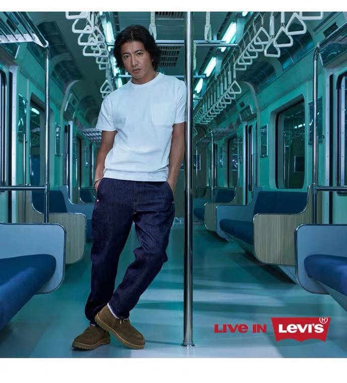 木村拓哉キムタクCM著用 W34 リーバイスLEJ502 Rタブ 20周年記念 エンジニアード（72779-0000）2019年モデル 股下68cm