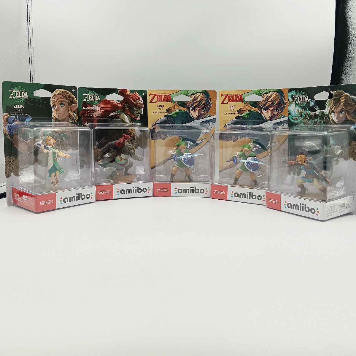 1円 Z261 amiibo ゼルダの伝説 リンク ゼルダ ガノンドロフ