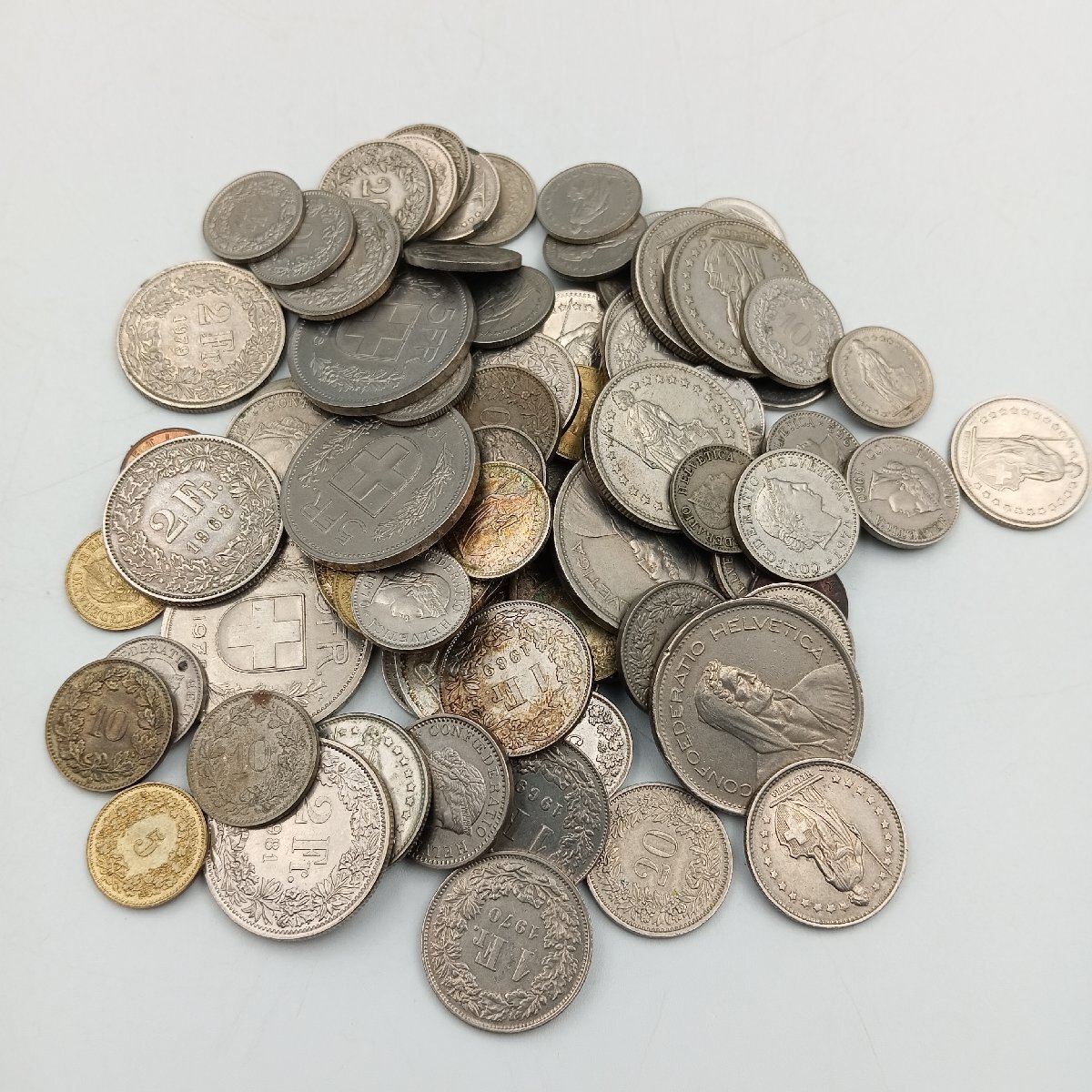 1円 Z421 スイス 硬貨 コイン 古銭 旧貨幣 大量 まとめ売り