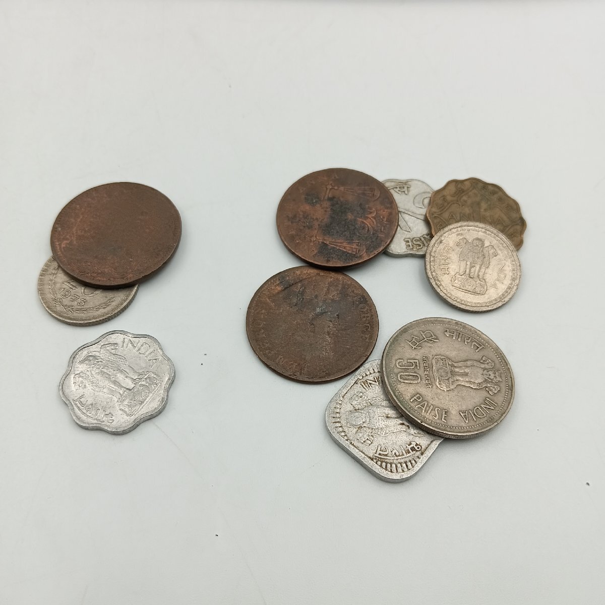 1円 Z467 インド 硬貨 貨幣 旧貨幣 コイン まとめ売り アジア