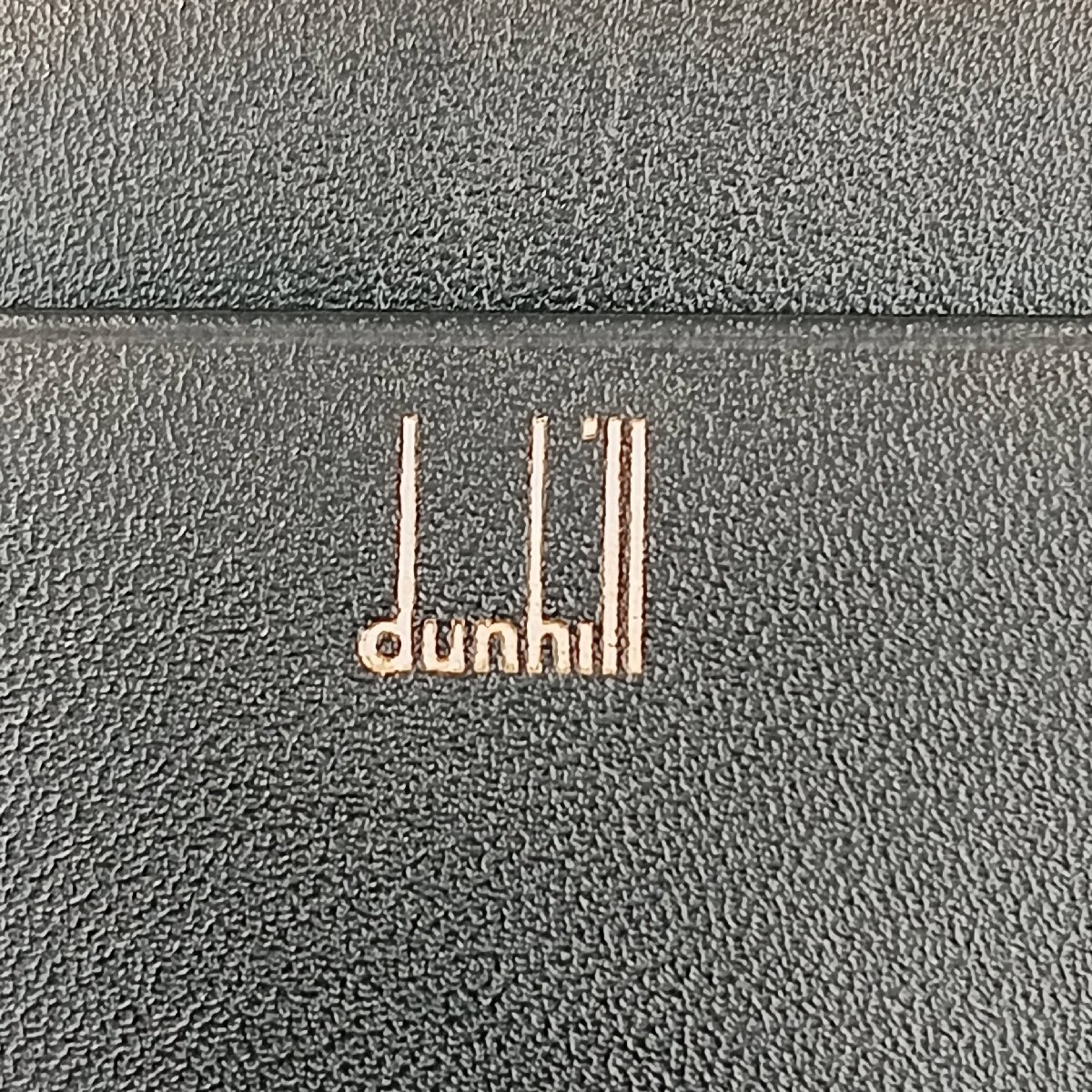1円　Z578　ダンヒル　dunhill　カード入れ　パスケース　財(cái)布　メンズ　ファッション小物　レザー　ブラック