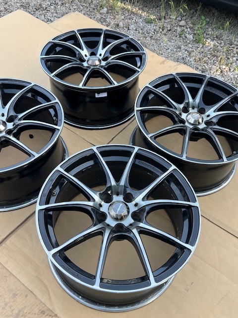 ウェッズスポーツ SA-10R 18インチ 8.5J +35 PCD114.3 クラウン、アルファード、GRヤリス、GRカローラ、シビック、レヴォーグ、WRX 等に