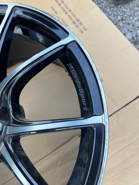 ウェッズスポーツ SA-10R 18インチ 8.5J +35 PCD114.3 クラウン、アルファード、GRヤリス、GRカローラ、シビック、レヴォーグ、WRX 等に