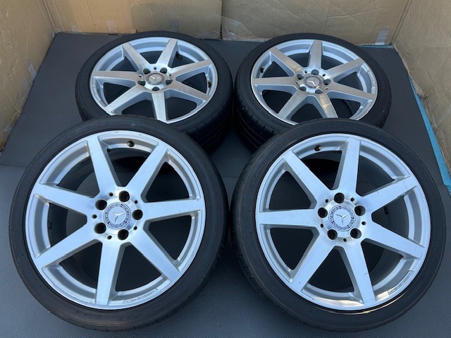 ベンツ W204 AMG タイヤホイール4本セット タイヤホイール4本セット (メルセデスベンツ Cクラス W204 AMG 7