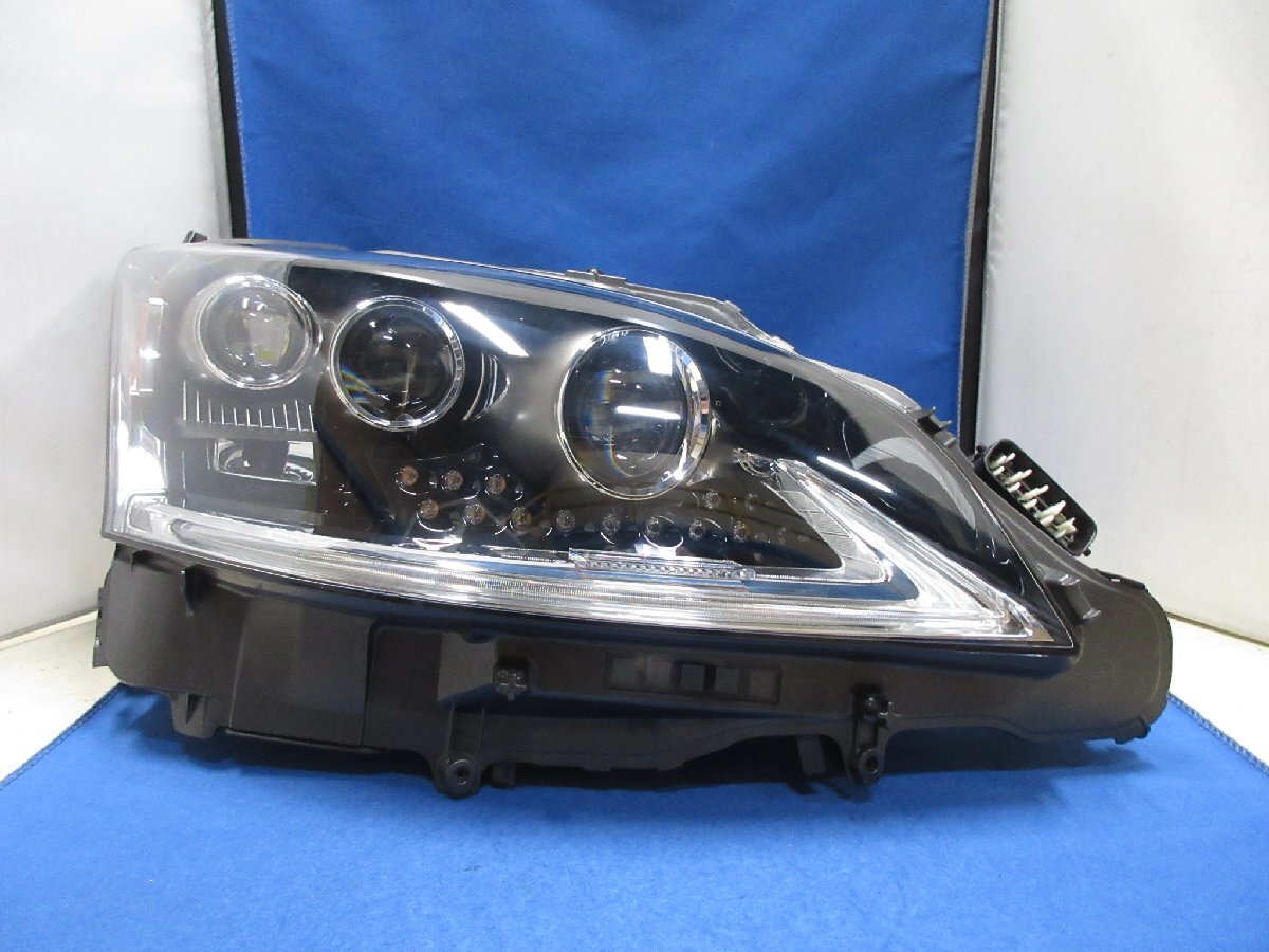 レクサス　LS460/LS600h　USF40/UVF45　后期　右ライト/右ヘッドライト　LED　純正　KOITO　50-159　【34】　515124
