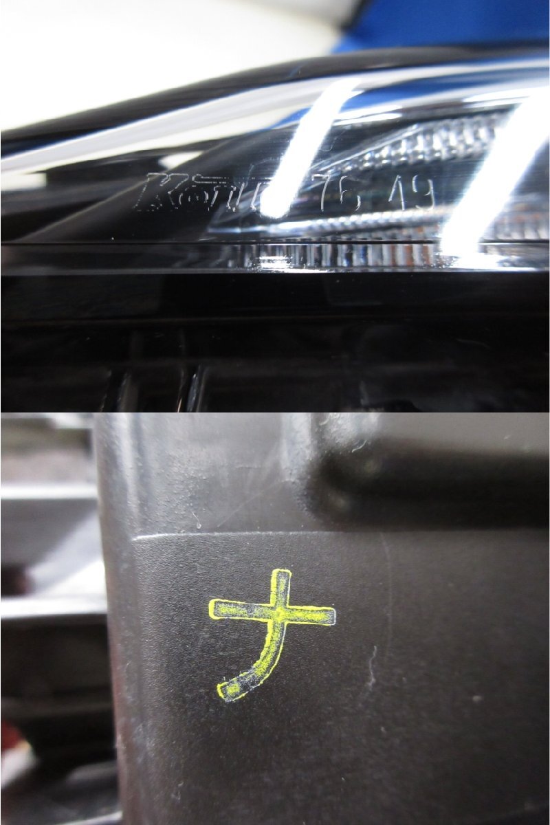 レクサス　UX250h/UX200　MZAA10/MZAH10　左ライト/左ヘッドライト　3眼LED　純正　KOITO　76-49　【ナ】　511111