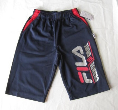 *送料無料*新品*160*ＦＩＬＡ*ネイビー×レッド*ハーフパンツ*吸汗速干*紺*フィラ*テニスバドスポーツ*