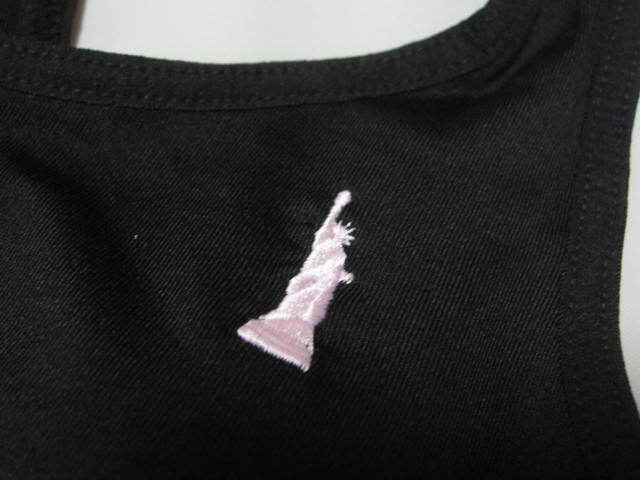 *送料無料*新品*150*EAST BOY*ブラジャー+ショーツ*ブラック*DRY 吸水速乾 ソフトゴム使用*刺繍*スポブラ*イーストボーイ*_画像3
