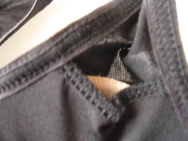 *送料無料*新品*150*EAST BOY*ブラジャー+ショーツ*ブラック*DRY 吸水速乾 ソフトゴム使用*刺繍*スポブラ*イーストボーイ*_画像5