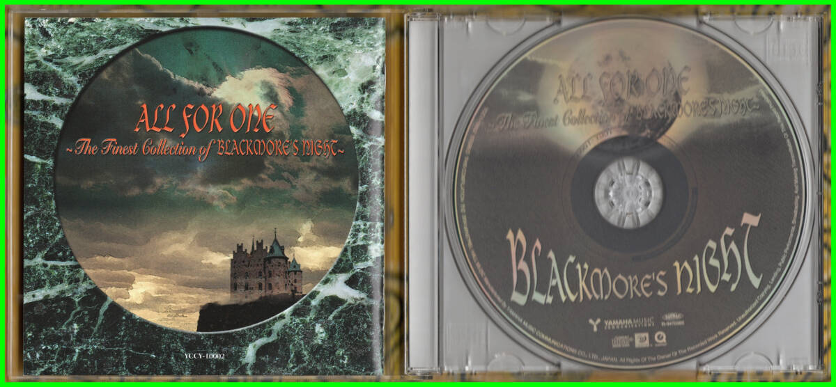 廃盤♪TradFolk≪国内盤帯付CD≫BLACKMORE'S NIGHT(ブラックモアズ・ナイト)/AllForOne~TheFinestCollectionOfBlackmore'sNight♪RAINBOW_画像4